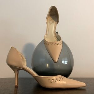 Coach leather pumps